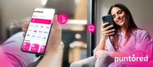 Experiencia financiera personalizada en app Puntored